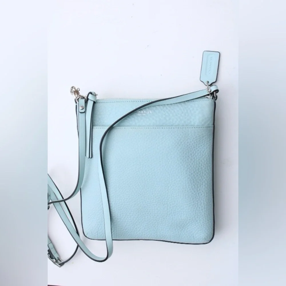 Coach leather “Kitt” cross body  bag